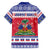 Haiti Christmas Family Matching Short Sleeve Bodycon Dress and Hawaiian Shirt Coat Of Arms Jwaye Nwel - Wonder Print Shop