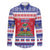 Haiti Christmas Family Matching Short Sleeve Bodycon Dress and Hawaiian Shirt Coat Of Arms Jwaye Nwel - Wonder Print Shop