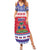 Haiti Christmas Family Matching Summer Maxi Dress and Hawaiian Shirt Coat Of Arms Jwaye Nwel - Wonder Print Shop