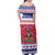 Haiti Christmas Off Shoulder Maxi Dress Coat Of Arms Jwaye Nwel - Wonder Print Shop