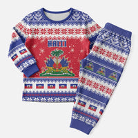 Haiti Christmas Pajama Set Coat Of Arms Jwaye Nwel - Wonder Print Shop