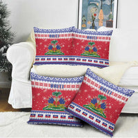Haiti Christmas Pillow Cover Coat Of Arms Jwaye Nwel - Wonder Print Shop