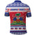 Haiti Christmas Polo Shirt Coat Of Arms Jwaye Nwel - Wonder Print Shop