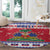 Haiti Christmas Round Carpet Coat Of Arms Jwaye Nwel - Wonder Print Shop
