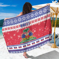 Haiti Christmas Sarong Coat Of Arms Jwaye Nwel - Wonder Print Shop