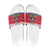 Haiti Christmas Slide Sandals Coat Of Arms Jwaye Nwel - Wonder Print Shop