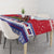 Haiti Christmas Tablecloth Coat Of Arms Jwaye Nwel - Wonder Print Shop