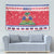 Haiti Christmas Tapestry Coat Of Arms Jwaye Nwel - Wonder Print Shop