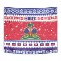 Haiti Christmas Tapestry Coat Of Arms Jwaye Nwel - Wonder Print Shop