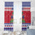 Haiti Christmas Window Curtain Coat Of Arms Jwaye Nwel - Wonder Print Shop