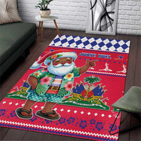 Haiti Christmas Area Rug Haitian Santa Jwaye Nwel - Wonder Print Shop