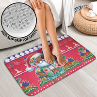 Haiti Christmas Bathroom Set Haitian Santa Jwaye Nwel - Wonder Print Shop