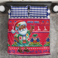 Haiti Christmas Bedding Set Haitian Santa Jwaye Nwel - Wonder Print Shop