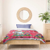 Haiti Christmas Bedding Set Haitian Santa Jwaye Nwel - Wonder Print Shop