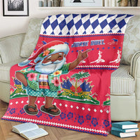 Haiti Christmas Blanket Haitian Santa Jwaye Nwel - Wonder Print Shop