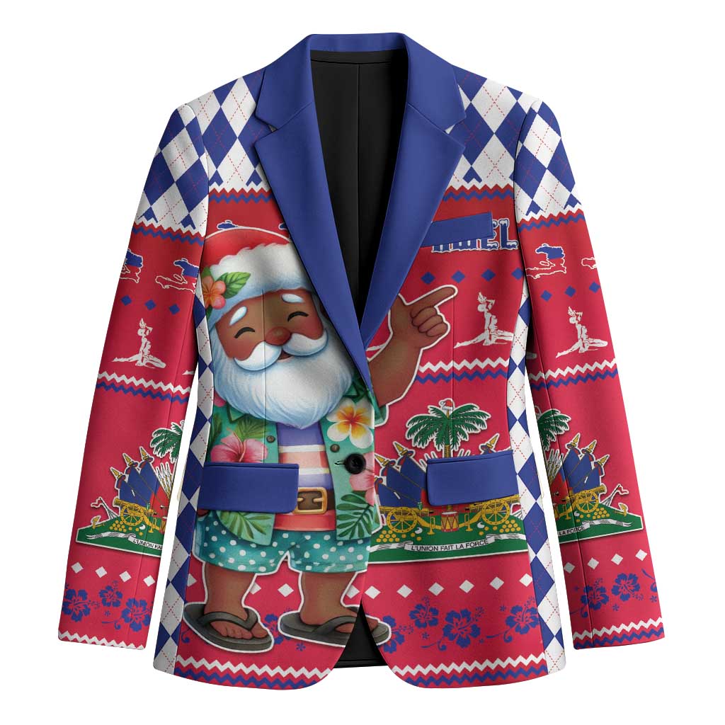Haiti Christmas Blazer Haitian Santa Jwaye Nwel - Wonder Print Shop