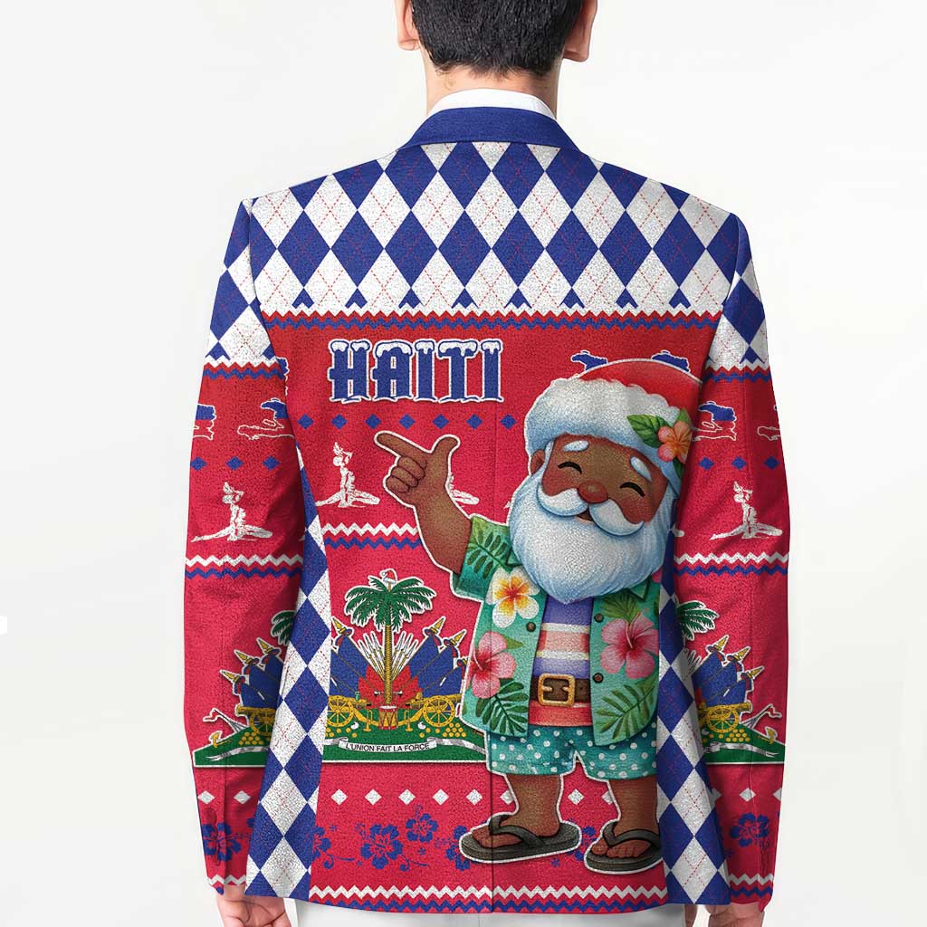 Haiti Christmas Blazer Haitian Santa Jwaye Nwel - Wonder Print Shop
