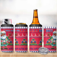 Haiti Christmas 4 in 1 Can Cooler Tumbler Haitian Santa Jwaye Nwel - Wonder Print Shop
