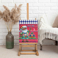 Haiti Christmas Canvas Wall Art Haitian Santa Jwaye Nwel - Wonder Print Shop