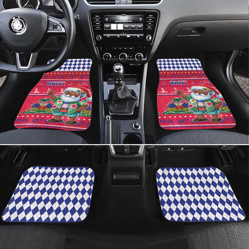 Haiti Christmas Car Mats Haitian Santa Jwaye Nwel - Wonder Print Shop