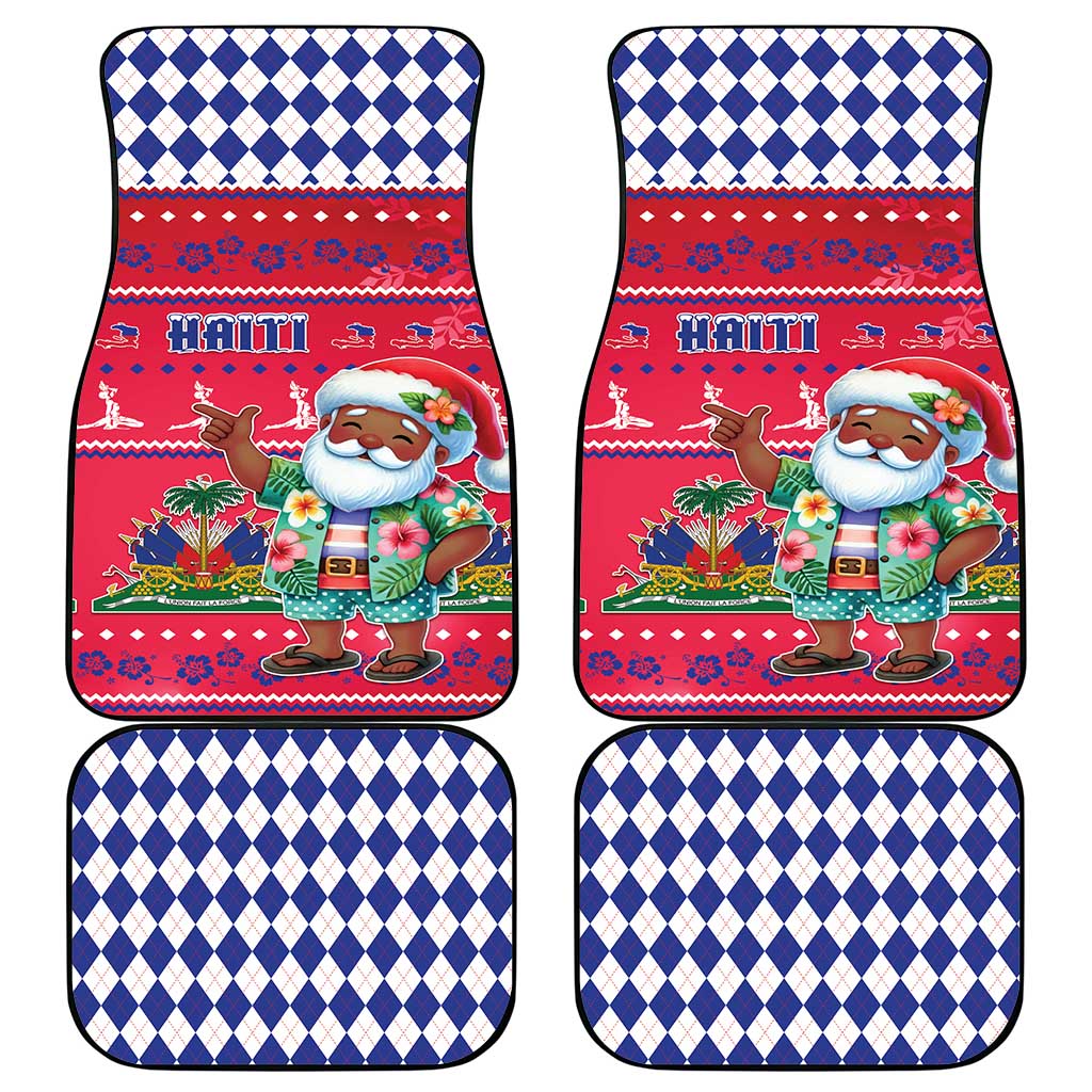 Haiti Christmas Car Mats Haitian Santa Jwaye Nwel - Wonder Print Shop