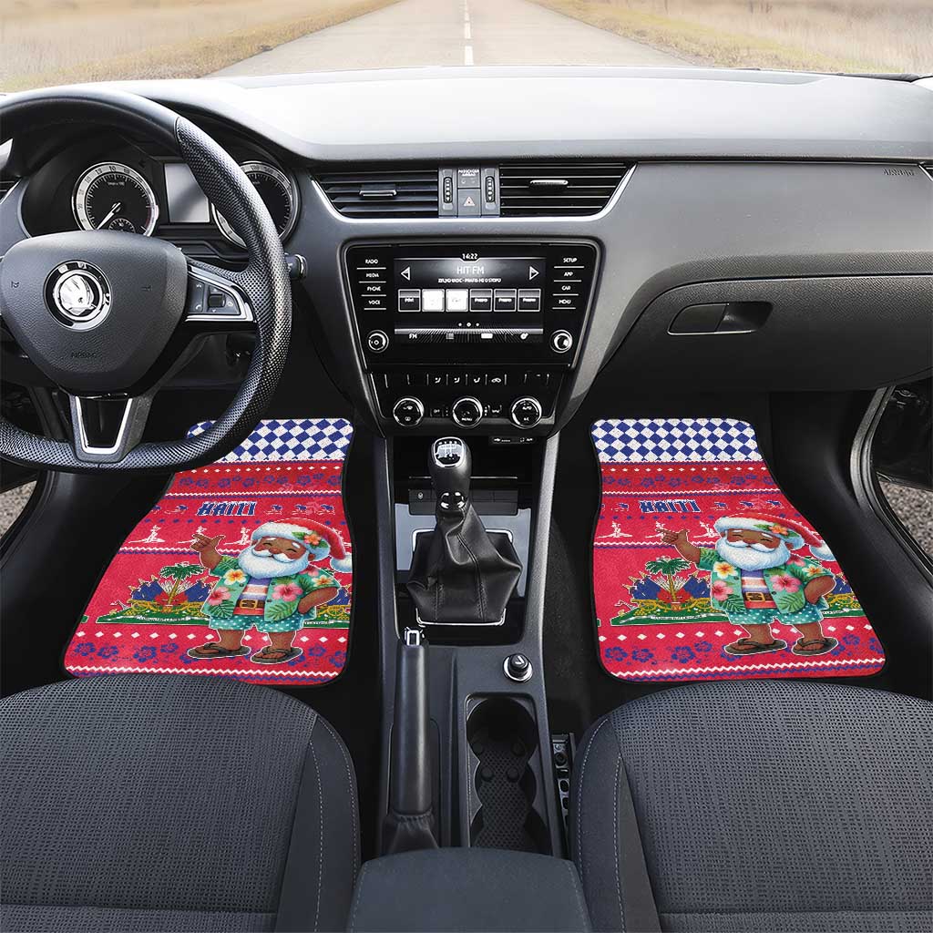 Haiti Christmas Car Mats Haitian Santa Jwaye Nwel - Wonder Print Shop