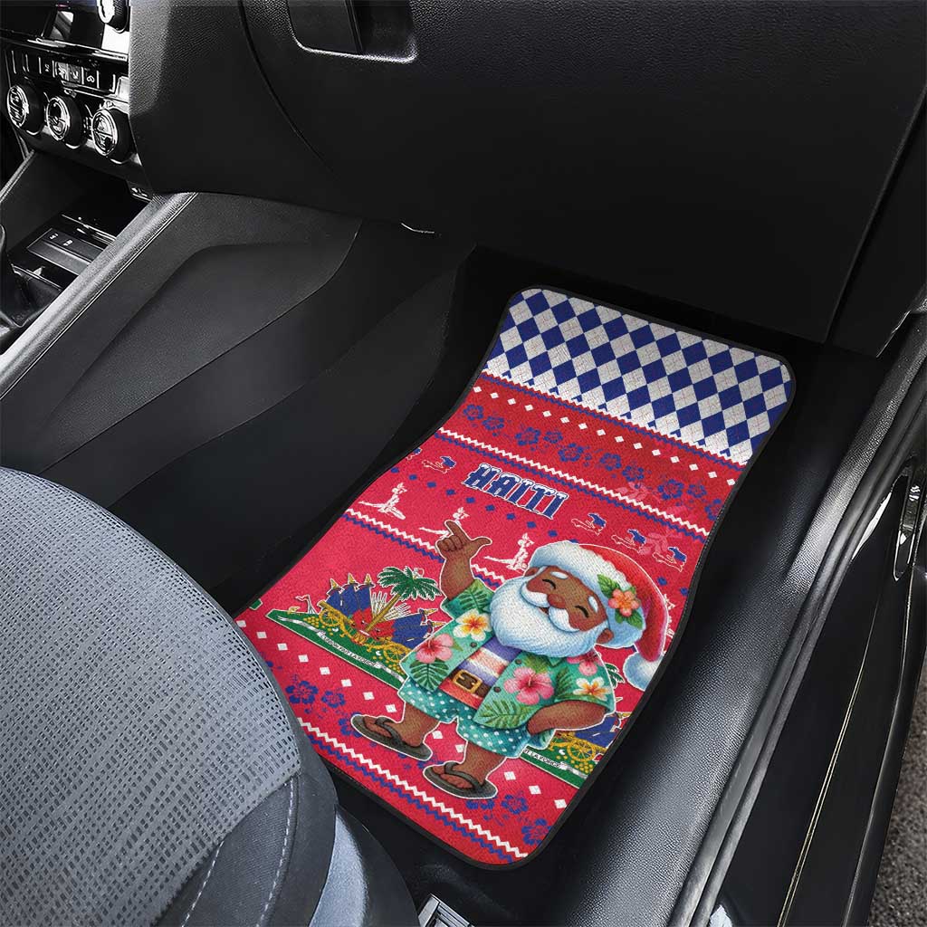 Haiti Christmas Car Mats Haitian Santa Jwaye Nwel - Wonder Print Shop