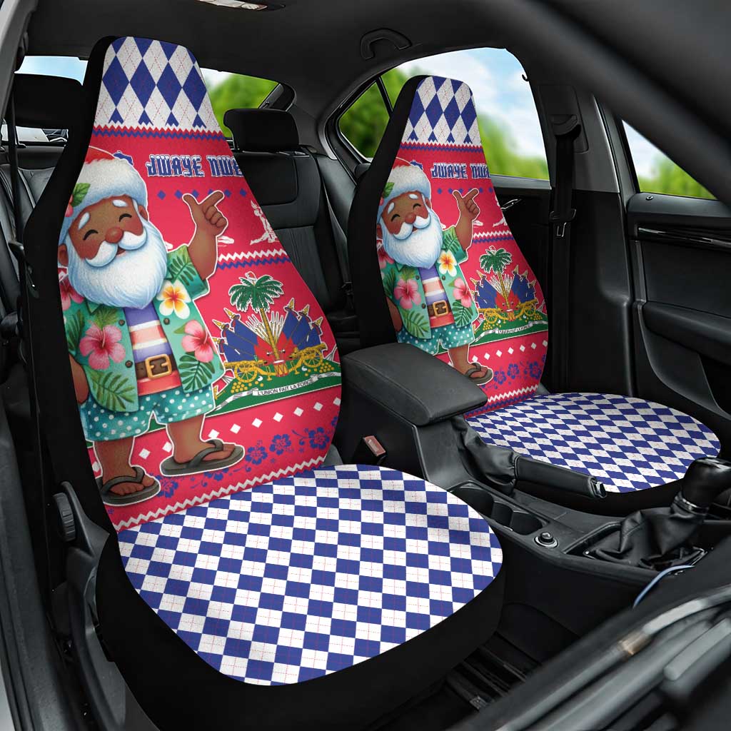 Haiti Christmas Car Seat Cover Haitian Santa Jwaye Nwel - Wonder Print Shop