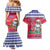 Haiti Christmas Couples Matching Mermaid Dress and Hawaiian Shirt Haitian Santa Jwaye Nwel - Wonder Print Shop