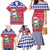 Haiti Christmas Family Matching Mermaid Dress and Hawaiian Shirt Haitian Santa Jwaye Nwel - Wonder Print Shop