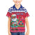 Haiti Christmas Family Matching Mermaid Dress and Hawaiian Shirt Haitian Santa Jwaye Nwel - Wonder Print Shop