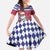 Haiti Christmas Family Matching Off The Shoulder Long Sleeve Dress and Hawaiian Shirt Haitian Santa Jwaye Nwel - Wonder Print Shop