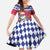 Haiti Christmas Family Matching Off Shoulder Maxi Dress and Hawaiian Shirt Haitian Santa Jwaye Nwel - Wonder Print Shop