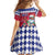 Haiti Christmas Family Matching Off Shoulder Maxi Dress and Hawaiian Shirt Haitian Santa Jwaye Nwel - Wonder Print Shop