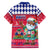 Haiti Christmas Family Matching Off Shoulder Maxi Dress and Hawaiian Shirt Haitian Santa Jwaye Nwel - Wonder Print Shop