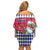 Haiti Christmas Family Matching Off Shoulder Short Dress and Hawaiian Shirt Haitian Santa Jwaye Nwel - Wonder Print Shop