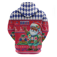 Haiti Christmas Hoodie Haitian Santa Jwaye Nwel - Wonder Print Shop