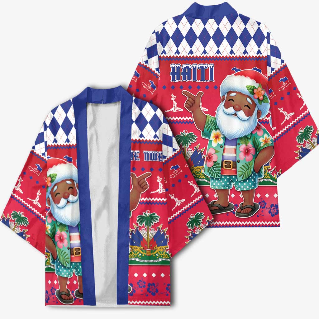 Haiti Christmas Kimono Haitian Santa Jwaye Nwel - Wonder Print Shop