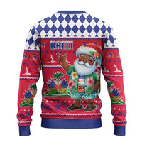 Haiti Christmas Ugly Christmas Sweater Haitian Santa Jwaye Nwel - Wonder Print Shop