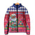 Haiti Christmas Padded Jacket Haitian Santa Jwaye Nwel - Wonder Print Shop