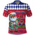 Haiti Christmas Polo Shirt Haitian Santa Jwaye Nwel - Wonder Print Shop