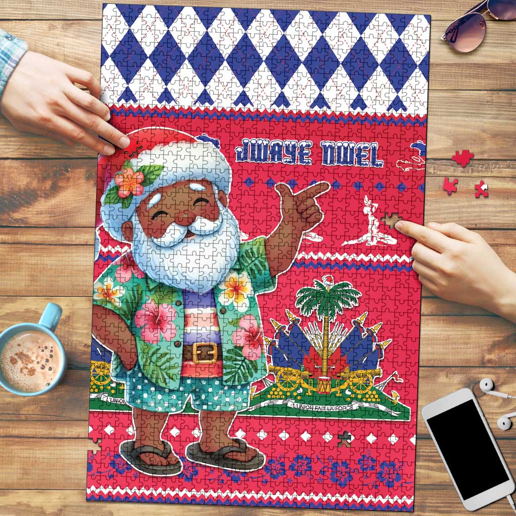 Haiti Christmas Puzzle Haitian Santa Jwaye Nwel - Wonder Print Shop