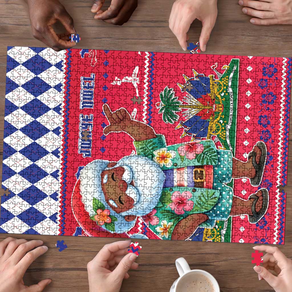Haiti Christmas Puzzle Haitian Santa Jwaye Nwel - Wonder Print Shop