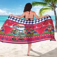 Haiti Christmas Sarong Haitian Santa Jwaye Nwel - Wonder Print Shop