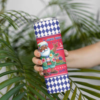 Haiti Christmas Skinny Tumbler Haitian Santa Jwaye Nwel - Wonder Print Shop
