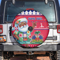 Haiti Christmas Spare Tire Cover Haitian Santa Jwaye Nwel - Wonder Print Shop