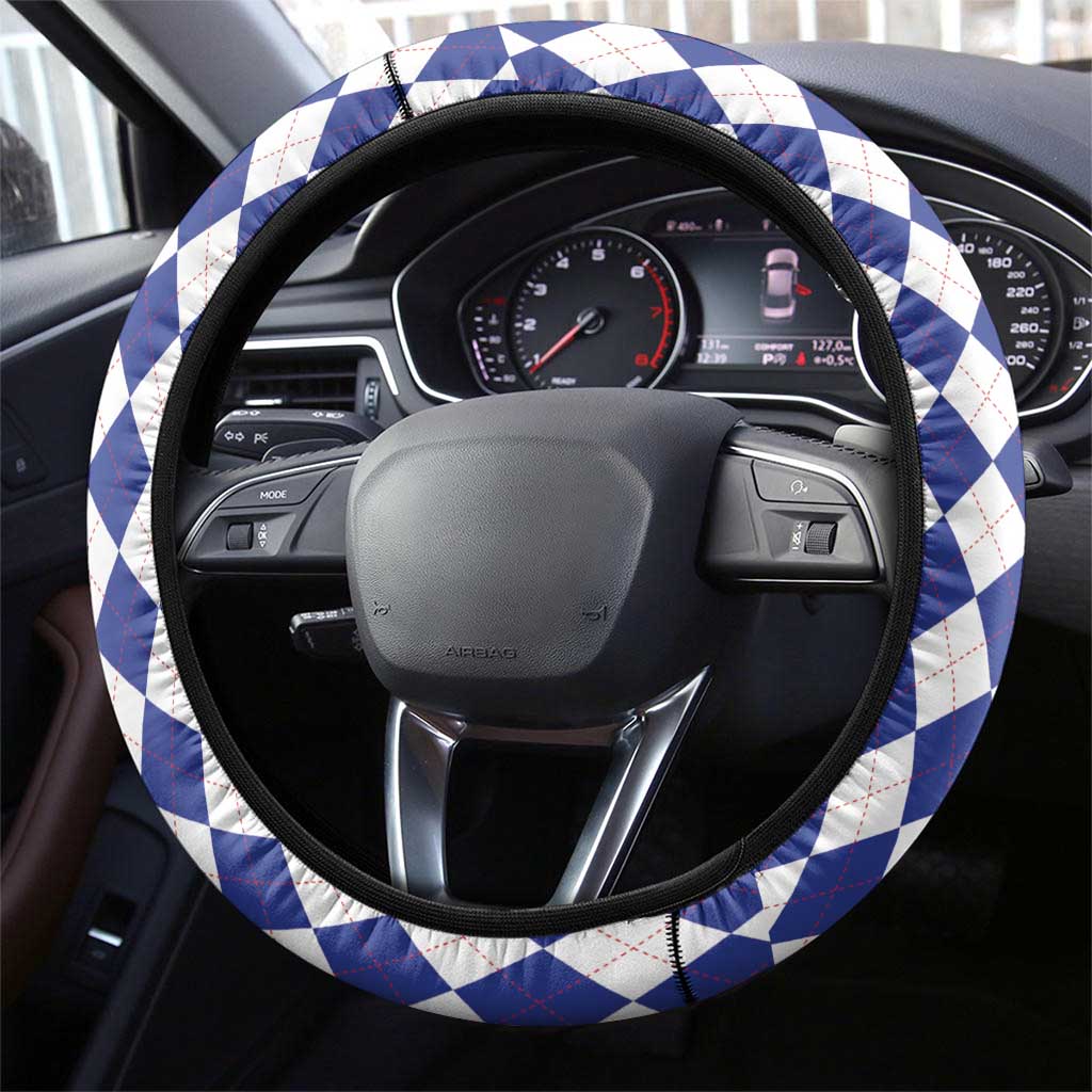 Haiti Christmas Steering Wheel Cover Haitian Santa Jwaye Nwel - Wonder Print Shop