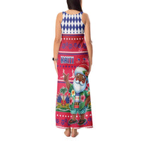 Haiti Christmas Tank Maxi Dress Haitian Santa Jwaye Nwel - Wonder Print Shop