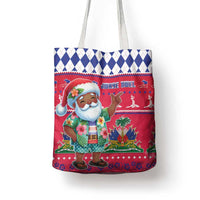 Haiti Christmas Tote Bag Haitian Santa Jwaye Nwel - Wonder Print Shop