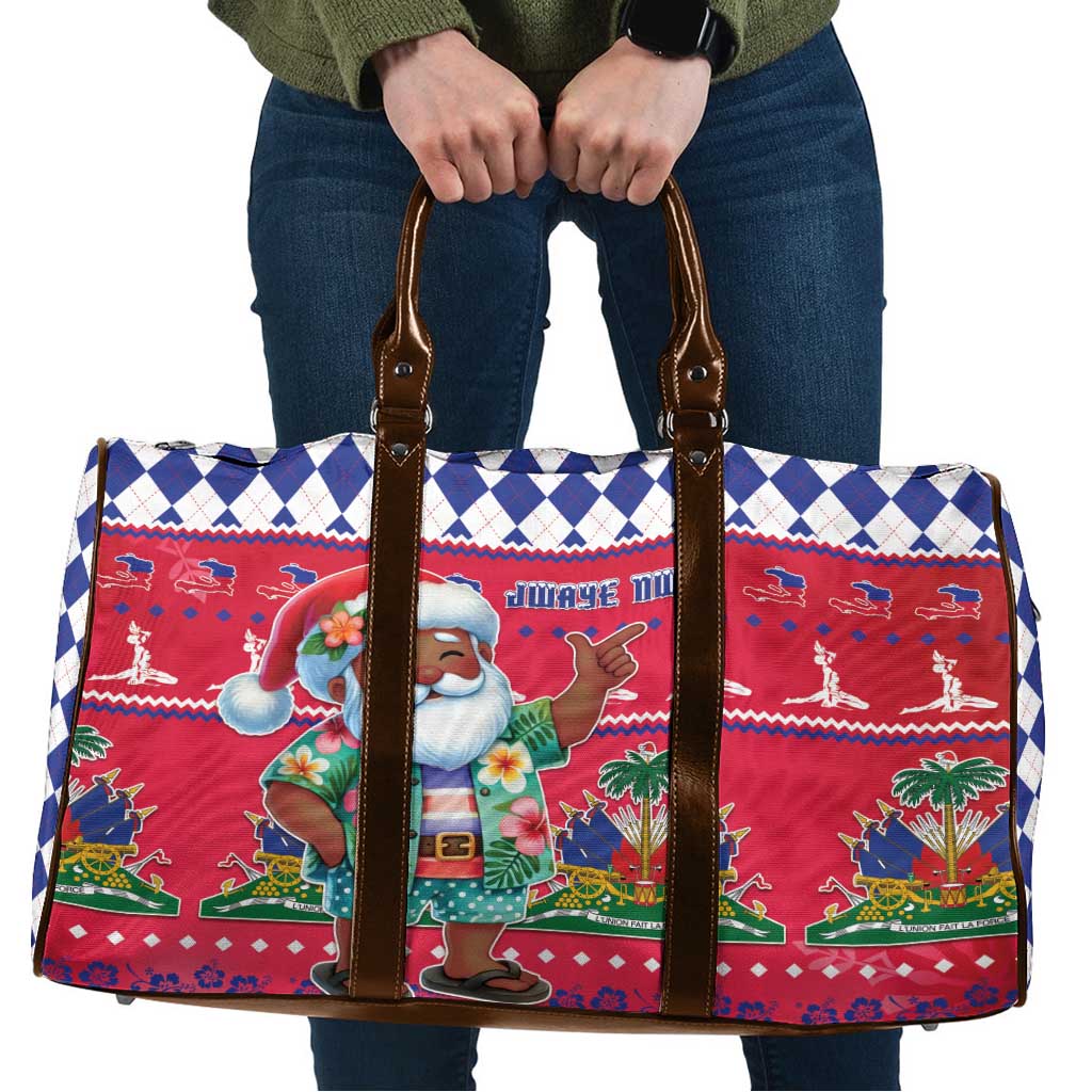 Haiti Christmas Travel Bag Haitian Santa Jwaye Nwel - Wonder Print Shop